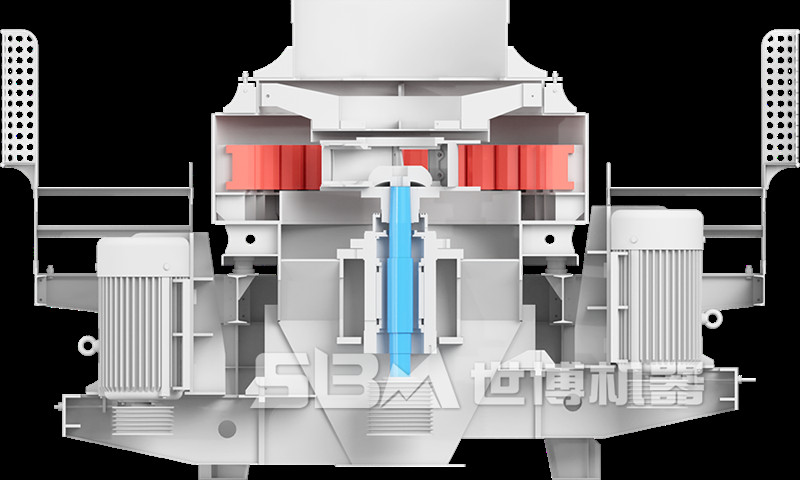 沖擊式砂石破碎機內部結構圖