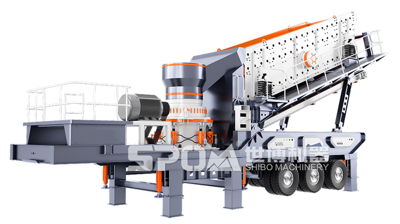 移動(dòng)式圓錐破石子破碎機(jī)